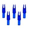 Zhan Yi Arrow Nocks 0.246 inch Inside Diameter Inserts 6.20mm 60 Pack for Archery Standard Size(0.244" to 0.246") Arrows (Blue) view 1