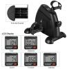 Mini Exercise Bike, himaly Under Desk Bike Pedal Exerciser Portable Foot Cycle Arm & Leg Peddler Machine with LCD Screen Displays view 2