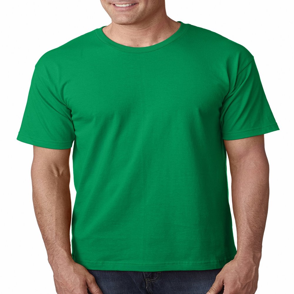 A Product of Bayside Adult Short-Sleeve T-Shirt -Bulk Saving Irish Green