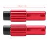 Alomejor Adjuster Bolt 1 Pair Brake Cable Gear Shifting Connector for Mountain Road (Red) view 3