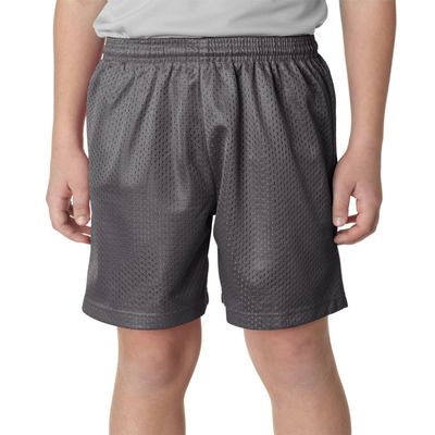 A4 Tricot-Lined 6 Mesh Shorts (NB5301) Graphite, M