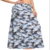 Urban CoCo Women's Stylish Spandex Comfy Fold-Over Flare Long Maxi Skirt (S, 4) view 4