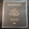Clear Transparent Frosted Passport Cover Holder Case Organizer ID Card Travel Protector (Clear x1 + Frosted x1) view 4