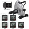 Mini Exercise Bike, himaly Under Desk Bike Pedal Exerciser Portable Foot Cycle Arm & Leg Peddler Machine with LCD Screen Displays view 2