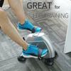 Mini Exercise Bike, himaly Under Desk Bike Pedal Exerciser Portable Foot Cycle Arm & Leg Peddler Machine with LCD Screen Displays view 4