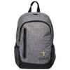FOCO New Orleans Saints NFL Heather Grey Bold Color Backpack view 1