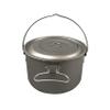 Jolmo Lander Titanium Pot with Bail Handle Outdoor Ultralight Titanium Cookware 1.3L view 2