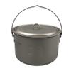 Jolmo Lander Titanium Pot with Bail Handle Outdoor Ultralight Titanium Cookware 1.3L view 3