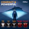 Foxelli USB-C Rechargeable LED Headlamp  Super Bright, Lightweight Head Lamp for Running, Camping, Hiking & Work  Comfortable Fit for Adults & Kids view 2