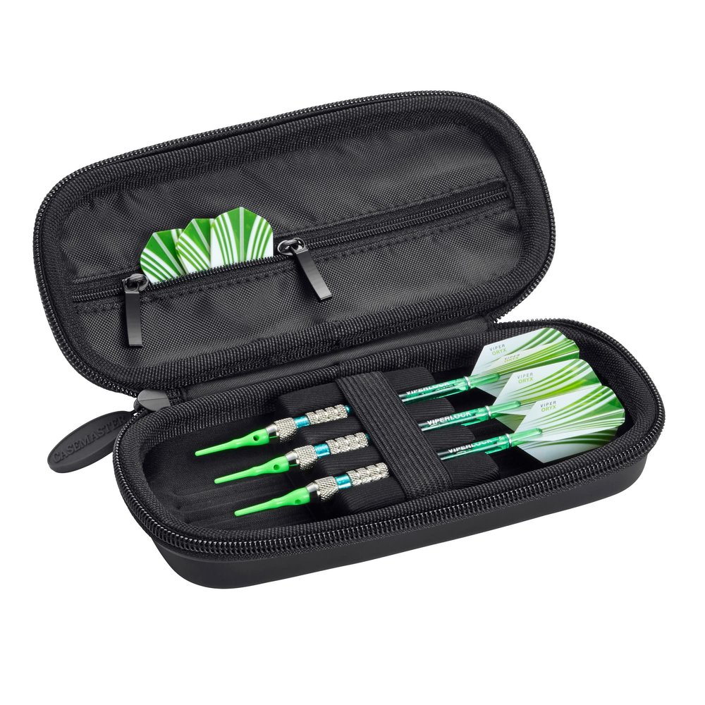 Casemaster Warden Dart Case with Zipper - TACTECH Foam Protection - Secure Dart & Accessory Storage Green