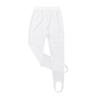 dPois Kids Girls Dance Tights Gymnastics Stretch Leggings Skinny Pants Pantyhose Basic Stockings Dancewear White 7-8 view 3