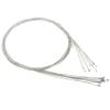 Bewinner 2m Length Derailleur Cable Replaceable Brake Cable Road Shift Cable Inner Shift Cable for Bicycle (Pack of 10) view 1