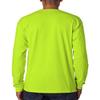 A Product of Bayside Adult Long-Sleeve T-Shirt -Bulk Saving Lime Green view 2