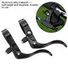 Brake Levers 1 Pair Aluminum Alloy Lightweight 31.8mm for Road (Black) view 3