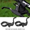 Brake Levers 1 Pair Aluminum Alloy Lightweight 31.8mm for Road (Black) view 4