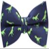Carahere Mens Bow Tie Handmade Pre-Tied Fun Pattern Bow Ties for Men Green view 1