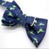 Carahere Mens Bow Tie Handmade Pre-Tied Fun Pattern Bow Ties for Men Green view 4