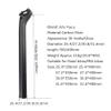 Alfa Pasca Mountain Bike seatpost, Carbon Fiber Road Bike seatpost, 25.4/27.2/30.8/31.6mm Bike seatpost, 3K Matte Finish/Gloss Finish, Bike Accessories view 2