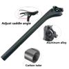 Alfa Pasca Mountain Bike seatpost, Carbon Fiber Road Bike seatpost, 25.4/27.2/30.8/31.6mm Bike seatpost, 3K Matte Finish/Gloss Finish, Bike Accessories view 4