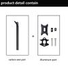 Alfa Pasca Bicycle seatpost, Carbon Fiber Bicycle seatpost, 25.4/27.2/30.8/31.6mm, Road Bicycle Offset seatpost, 3K Matte/Gloss, 350/400mm, Road BMX Bike Accessories view 4