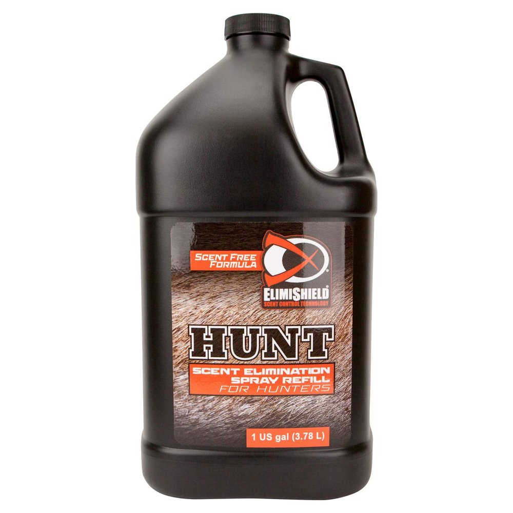 ElimiShield Hunt Gallon Refill Scent Eliminator: Odor Neutralizing Hunting Gear Treatment Long-Lasting 60-Day Human Scent Control, Fabric-Safe Formula