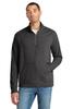 District Lightweight Fleece 1/4-Zip - Unisex, Stylish Casual Pullover Sweater for Men & Women, Regular Fit, Heathered Black, 4XL view 1