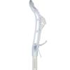StringKing Womens Complete Lacrosse Stick with Composite Shaft and Women's Type 4 Mesh (White/White) view 3