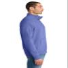 District Lightweight Fleece 1/4-Zip DM392, Heathered Deep Royal, XX-Large view 2