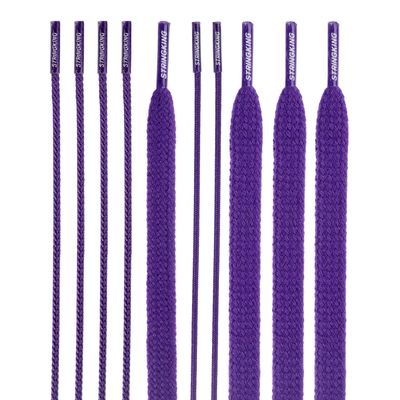 StringKing Lacrosse Player String Kit (Purple)