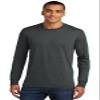 District Men's Long Sleeve Tee, Black Frost, XXXX-Large view 1