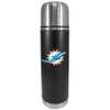 NFL Siskiyou Sports Fan Shop Miami Dolphins Graphics Thermos 26 ounce Black view 1