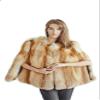 Fox Fur Poncho for Women Real Fur Poncho for Girls view 1