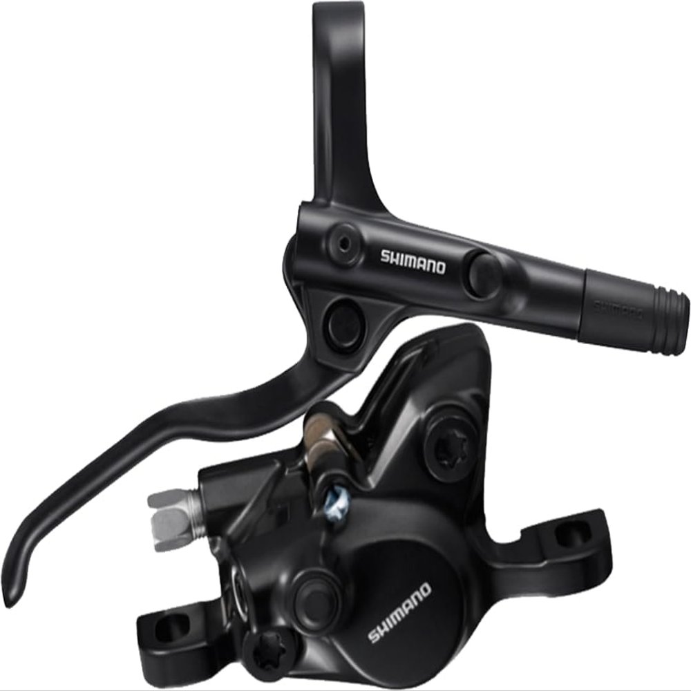 Shimano Disc Brake Assembled Set Bl-Mt200(R) Br-Mt200(R) Black W/O Adapter Resin Pad (W/O Fin) Sm-Bh59-Ss 1700 Mm Black Bicycle Brake Sets