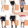 Lexi Womens Stretch Pencil Skirts with Functional Pockets, A Line & Destructed Mini Denim Skirts SKS48017 Light WASH 10 view 4