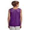 A4 Reversible Mesh Tank (N2206) Purple/White, XL view 2