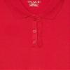 The Children's Place baby girls Uniform Ruffle Pique Polo Shirt, Ruby, 16 Plus view 4