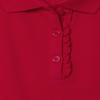 The Children's Place Girls' Uniform Ruffle Pique Polo Ruby XL(14 plus) view 2