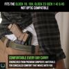 Alien Gear ShapeShift 4.0 IWB Gun Holster for Concealed Carry - Cant & Ride Height Adjustments for Optimal Comfort & Versatility - Right-Hand - Custom Fit for Glock 19 view 2