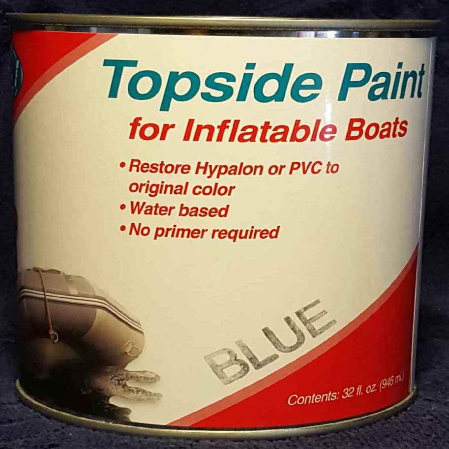 Inland Marine USA Topside Paint for Inflatable Boats and Dinghies (Gray, Quart)