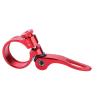 31.8mm Seatpost Clamp Aluminum Alloy Quick Release Clamp for Road (31.8mm Red) view 2