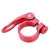 31.8mm Seatpost Clamp Aluminum Alloy Quick Release Clamp for Road (31.8mm Red) view 4