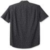Amazon Essentials Slim-Fit Men's Short Sleeve Button Down Shirt, Black Floral Design, XX-Large view 2