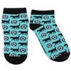ChalkTalkSPORTS Soccer Athletic Ankle Socks | Soccer Dog view 2