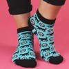 ChalkTalkSPORTS Soccer Athletic Ankle Socks | Soccer Dog view 3