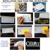 Jeyfel Decals: Car Decals, Window Decal. Sticker. Yehue. Creator Made Man, Creator Saved Man. (20" x 7.2") view 3