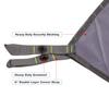 REDCAMP Large Waterproof Camping Tarp Lightweight, Multifunctional Insulated Tent Footprint for Camping Hiking Backpacking, Grey 118"x116" view 2