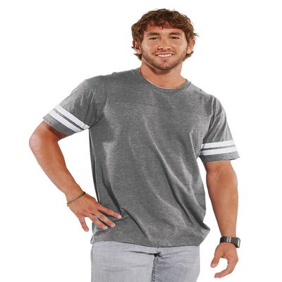 A Product of LAT Men's Football Fine Jersey T-Shirt -Bulk Saving