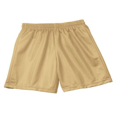 A4 Tricot-Lined 6 Mesh Shorts (NB5301) Vegas Gold, XL