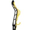 StringKing Womens Mark 2 Offense Lacrosse Head Strung with Women's Type 4 Mesh (Black/Yellow) view 3