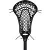 StringKing Womens Complete 2 Pro Offense Lacrosse Stick with Composite Pro Shaft and Women's Type 4 Mesh (Black/Black) view 1